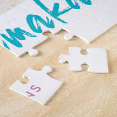 Mele Kalikimaka Pineapple Kerstfeestdag Foto Legpuzzel (Zijkant)