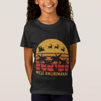 Mele Kalikimaka Retro Hawaiian Kerstfamilie Va