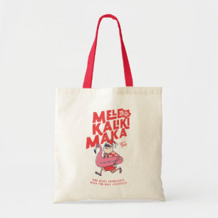 Mele Kalikimaka Santa Flamingo KerstGetaways Tote Bag