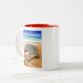 Mele Kalikimaka Sceau de moine avec Mug de Santa H (Devant gauche)