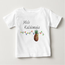 Mele Kalikimaka - Shirt voor kerstmis - Baby