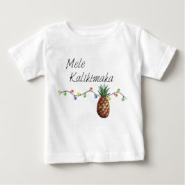 Mele Kalikimaka - Shirt voor kerstmis - Baby