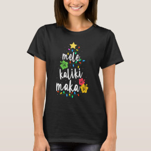 Mele Kalikimaka Shirt voor vrouwen Hawaiian Hawaii