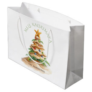 Mele Kalikimaka Strand Kerstboom Groot Cadeauzakje