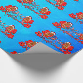 Mele Kalikimaka Tiki Cadeaupapier (Hoek)