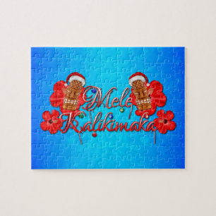 Mele Kalikimaka Tiki Legpuzzel