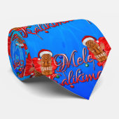 Mele Kalikimaka Tiki Stropdas (Opgerold)