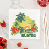Mele Kalikimaka Tropisch eiland Hawaiian Kerstmis Servetten (Insitu)
