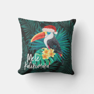 Mele Kalikimaka Tropisch Oerwoud Vogelpalmen Buitenkussen