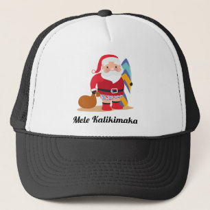 Mele Kalikimaka Trucker Pet