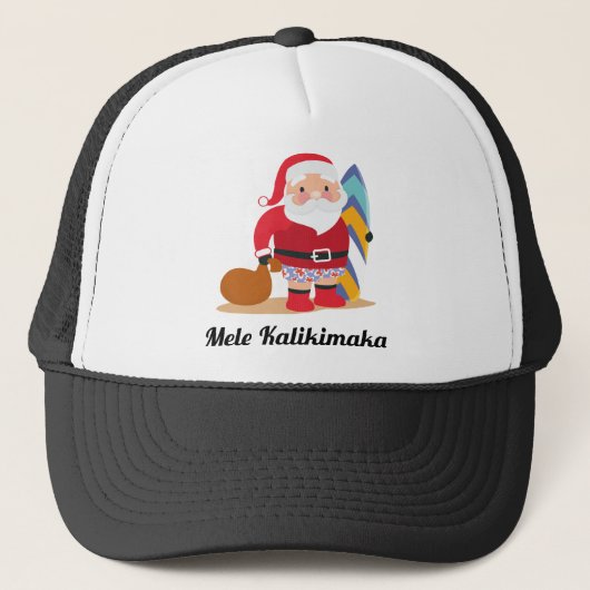 Mele Kalikimaka Trucker Pet (Voorkant)