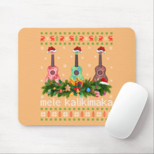 Mele Kalikimaka Ukulele Guitar Gift Ugly Ukulele Muismat