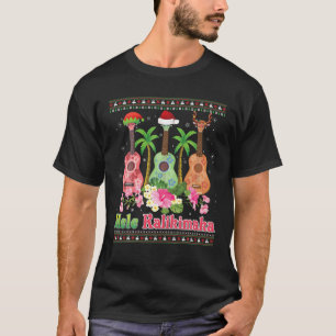 Mele Kalikimaka Ukulele Guitar Mery KerstSwea T-shirt