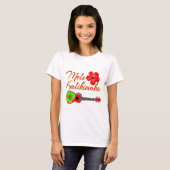 Mele Kalikimaka Ukulele T-shirt (Voorkant volledig)