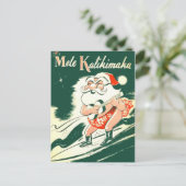 Mele Kalikimaka Une Carte Postale De Noël Très Joy (Debout devant)