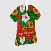Mele Kalikimaka vacances florales colorées hawaïen (devant)