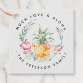 Mele Kalikimaka | Vakantie cadeau Labels (Voorkant)