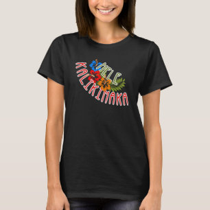 Mele Kalikimaka - Vrolijk Kerstfeest Hawaii, Hawaï T-shirt