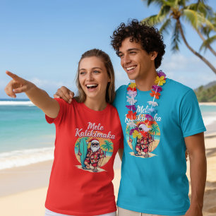 Mele Kalikimaka - wat betekent Kerstmis is vrolijk T-shirt