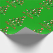 Mele Kalikimaka Zee Turtles Cadeaupapier (Hoek)