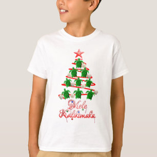 Mele Kalikimaka Zee Turtles T-shirt