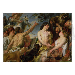 Meleager et Atalanta (huile sur la toile)