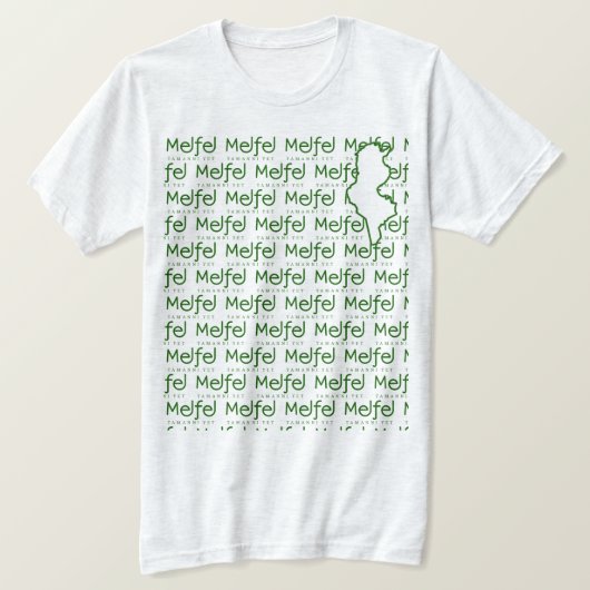 MELFEL T-SHIRT (Design voorkant)