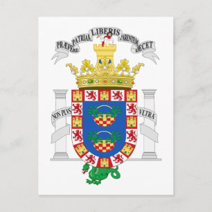 Melilla (Spanje) Wapenmunt Briefkaart