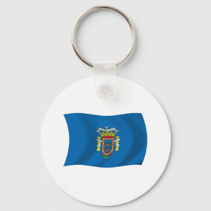 Melilla Vlag Sleutelhanger