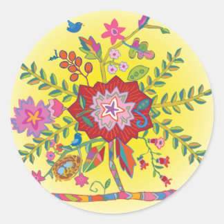 "Melinda" Ronde Sticker