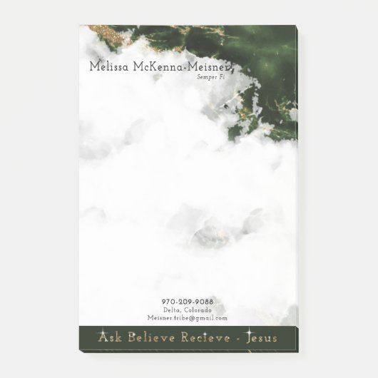 Melissa 1 post-it® notes (Voorkant)