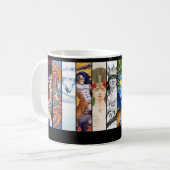 Melissa A Benson Sampler Koffiemok (Voorkant links)