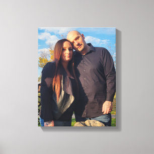 Melissa en Steve Canvas Afdruk