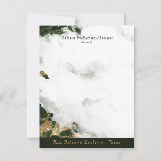 Melissa Flat Kaart 1 (Voorkant)