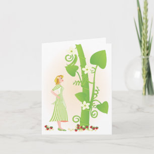 Melissa in de Beanstalk Kaart