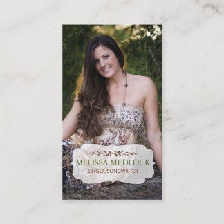 Melissa Medlock Contactkaartje