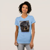 Melissa Tibetan Mastiff Tête abattue T-shirt (Devant entier)