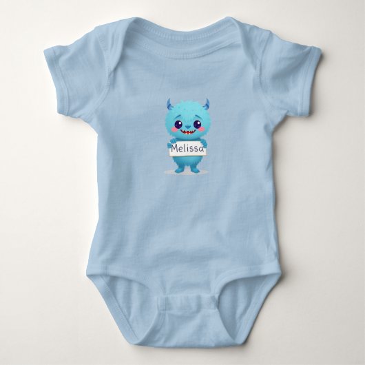 Melissa's Mini Monster Friend Romper (Voorkant)