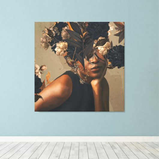 Melissonante Herfst Canvas Afdruk (Insitu (Houten vloer))