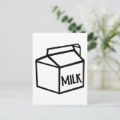 Melk Briefkaart (Staand voorkant)