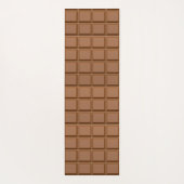 Melk Chocolade Reep Yogamat (Achterkant)