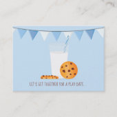 Melk & Cookies Speel Datum Bellen Kaarten (Voorkant)