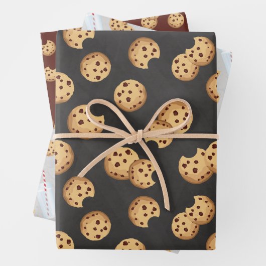 Melk & Cookies Wrapping Paper – Chocolade Chip Coo (In situ)