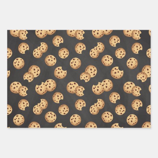 Melk & Cookies Wrapping Paper – Chocolade Chip Coo (Voorkant)