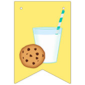 Melk en chocolade Chip Cookies Vlaggetjes (Eerste vlag)