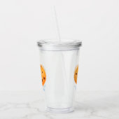 Melk en koekjes acryl drinkbeker (Links)