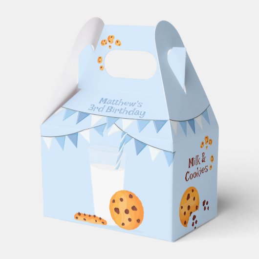 Melk en koekjes bedankdoosjes (Voorkant Zijde)