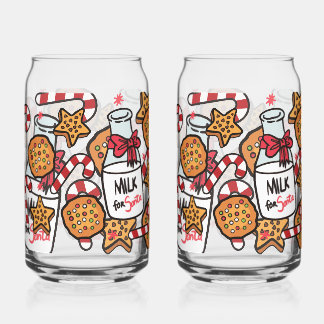 Melk en Koekjes Blikvorm Glas