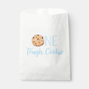 Melk en koekjes Een stoere cookie 1e verjaardag Bedankzakje