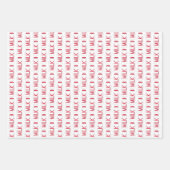 Melk en koekjes Jug Bottle Chocolate Chip Cookie Inpakpapier Vel (Voorkant 2)